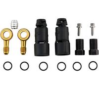Jagwire Pro Quick-Fit Adapter-Avid XX Banjo Kit de Accesorios, Unisex Adulto, Negro, TU EU