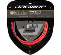 Jagwire Road Elite - Cables y Tubos para Adultos, Unisex, Rojo, Talla única