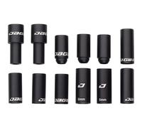 Jagwire Road Elite Link Brake End Cap Pack (12pcs) -Black - Puntas de Cable para