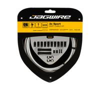 Jagwire Set de cables de cambios 2X Sport blanco one_size