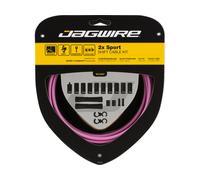 Jagwire Set de cables de cambios 2X Sport lila one_size