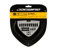 Jagwire Set de cables de cambios 2X Sport negro one_size