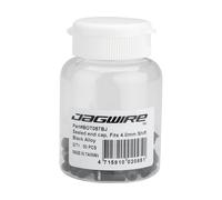 Jagwire Tapas de extremos alumino p. fundas de cambios-funda sellada - 50 p.