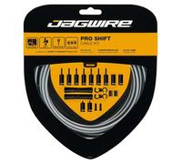 Jagwire - Universal 2X Pro Shift Kit |for Road, MTN, and Gravel Bike | SRAM and Shimano Shifter Compatible, Polished Stainless Cables, 10 Color Options