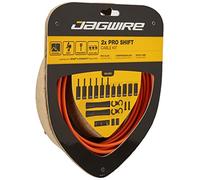 Jagwire - Universal 2X Pro Shift Kit |for Road, MTN, and Gravel Bike | SRAM and Shimano Shifter Compatible, Polished Stainless Cables, 10 Color Options