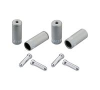 Jagwire Universal Pro Kit - Conteras para Fundas de Freno Plata Plata