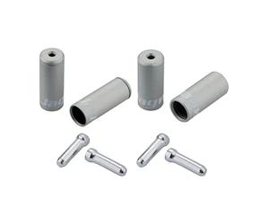 Jagwire Universal Pro Kit - Conteras para Fundas de Freno Plata Plata