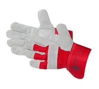 Jah 1760 - Guantes de piel partida (10 pares, peso medio, talla 10)