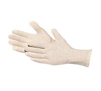 Jah 7061 - Guantes de algodón (12 pares, pesados, talla 10)