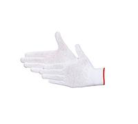 JAH guantes de punto de algodón/poliamida con puntos de PVC - agarre antideslizante para almacén, montaje y expedición