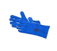 Jah SP-956-BL - Guantes de piel partida (10 pares, talla 10), color azul