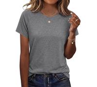 Jahetuul Camiseta Mujer de Mangas Raglán Cuello Redondo con Pliegues en la Espalda Ideal para Uso Diario