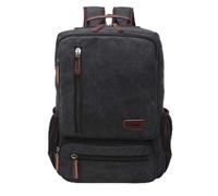 Jahomieo Mochila de lona vintage, resistente para senderismo, camping, mochila casual para hombres y mujeres, se adapta a portátiles de 15.6 pulgadas