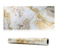 Jahosin Alfombrilla de ratón para Juegos Bordes cosidos, Alfombrilla de ratón extendida [70x30cm] con Base de Goma Natural Antideslizante para jugadores/escritorio/oficina/hogar-70x30 Marble