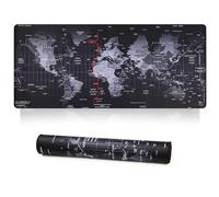 Jahosin Alfombrilla de ratón para Juegos XXL,Alfombrilla de ratón extendida Bordes cosidos,Base de Goma Antideslizante de 2MM,Alfombrilla de Escritorio de 90x40cm para Juegos/Oficina 90x40 MapJ
