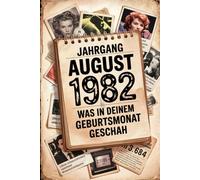 Jahrgang August 1982 - Was in deinem Geburtsmonat geschah: Ein besonderes Geschenk für alle, die im August 1982 geboren wurden - Die wichtigsten Ereignisse deines ersten Lebensmonats