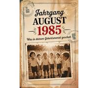 Jahrgang August 1985: Was in deinem Geburtsmonat geschah: Ein besonderes Geschenk für alle, die im August 1985 geboren wurden - Die wichtigsten Ereignisse aus deinem ersten Lebensmonat