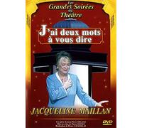 J'ai deux mots à vous dire [Francia] [DVD]