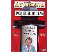 J'ai deux mots à vous dire [Francia] [DVD]