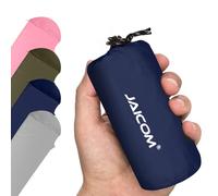 JAICOM Sábana Saco de Dormir Ultraligero, 150 g Saco Sabana, Material de Nylon, Suave y Cómodo, con Cremallera, Camping, Mochileros, Uso Hotelero