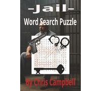 Jail Word Search Puzzle Book: 6 x 9 Inch, 110 pages, 55 puzzles. great for all ages.