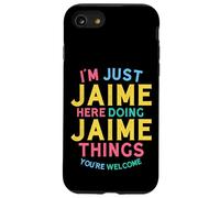 Jaime está aquí Haciendo Cosas Divertidas con el Nombre de Jaime Carcasa para iPhone SE (2020) / 7/8