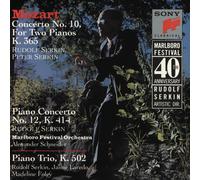 Jaime Laredo Mozart: Piano Concerto No. 10 for Two Pianos (CD) (Importación USA)