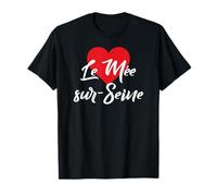 J'aime Le Mée-Sur-Seine France Femmes Coeur Camiseta