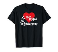 J'aime Le Plessis-Robinson France Femmes Coeur Camiseta