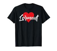 J'aime Lormont France Femmes Coeur Camiseta