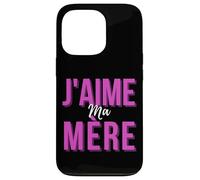 J'aime Ma Mère Mère Meilleur Francés Mamá Cadeau De Fête Des Mères Carcasa para iPhone 13 Pro