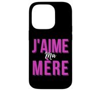 J'aime Ma Mère Mère Meilleur Francés Mamá Cadeau De Fête Des Mères Carcasa para iPhone 14 Pro