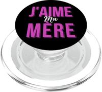 J'aime Ma Mère Mère Meilleur Francés Mamá Cadeau De Fête Des Mères PopSockets PopGrip para MagSafe