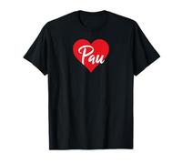 J'aime PAU France Femmes Coeur Camiseta