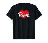 J'aime Reims France Femmes Coeur Camiseta