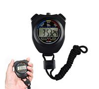 Jaimela Cronómetro Deportivo, Cronómetro Digital Multifunción, Temporizador de Bolsillo para Correr, Entrenar, Entrenadores de Fútbol, Equipo de árbitro