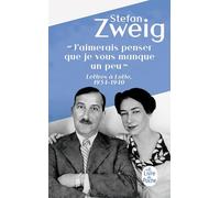 "J'aimerais penser que je vous manque un peu": Lettres à Lotte 1934-1940