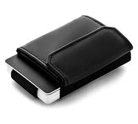Jaimie Jacobs Cartera Hombre Nano Boy Pocket Cartera Minimalista Slim Wallet Cartera Clip Cartera Pequeña Tarjetera Fina Pinza para Billetes Billetero para Hombres (Negro)