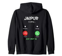 Jaipur está Llamando y Debo IR a India Viajando Sudadera con Capucha
