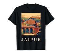 Jaipur India Palacio Arquitectura Paisaje Urbano Patrimonio Camiseta