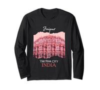 Jaipur Rajasthan Ciudad Rosa Triángulo Dorado India Viajeros Manga Larga