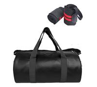 JAIS BOY - we made for young generation JAISBOY - Juego de bolsas de deporte negras con correa para el hombro, para hombres y mujeres, con muñequera, para ejercicio diario (rojo), color rojo, Rojo