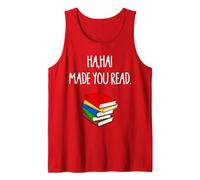 ¡Jaja! Te hizo leer - Profesor de escuela divertido Camiseta sin Mangas
