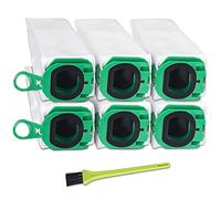 Jajadeal 6 Bolsas de Aspiradora para Vorwerk Kobold VB100 VB 100, Bolsas de Repuesto Para Vorwerk kobold FP100 FP 100 Aspiradora