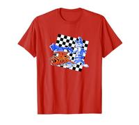 Jak and Daxter Checkerboard and Logo Retro Video Game Camiseta