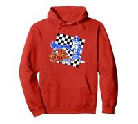 Jak and Daxter Checkerboard and Logo Retro Video Game Sudadera con Capucha