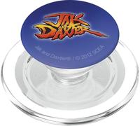 Jak and Daxter Glow Logo Retro Video Game PopSockets PopGrip para MagSafe