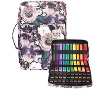 JAKAGO Estuche de Gran Capacidad para 304 Lápices de Colores, Impermeable Organizador de Papelería para Colorear Pinceles de Pintura Fineliners Rotuladores Regalo para Estudiantes de Arte（HMG）