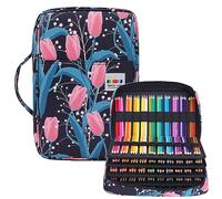 JAKAGO Estuche de Gran Capacidad para 304 Lápices de Colores, Impermeable Organizador de Papelería para Colorear Pinceles de Pintura Fineliners Rotuladores Regalo para Estudiantes de Arte