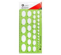 Jakar Plantillas Plantillas Arquitectural Técnico Artista Diseño Dibujo Ayuda Herramienta - Isométrica Elipse Ovalado